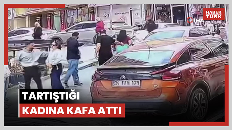 Trafikte tartıştığı kadına kafa atan sosyal medya fenomenine ağır ceza: Saldırı anı kamerada