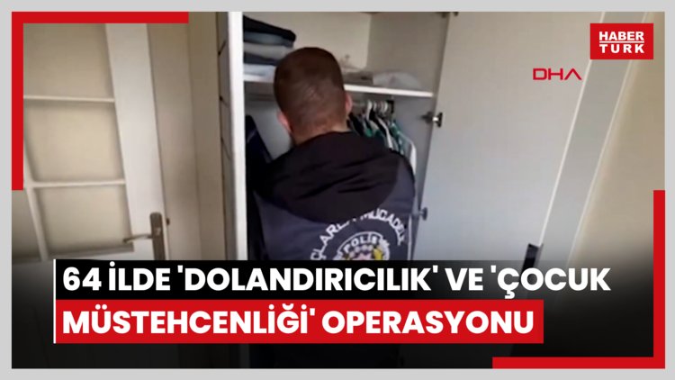 64 ilde 'dolandırıcılık' ve 'çocuk müstehcenliği' operasyonu: 319 tutuklama