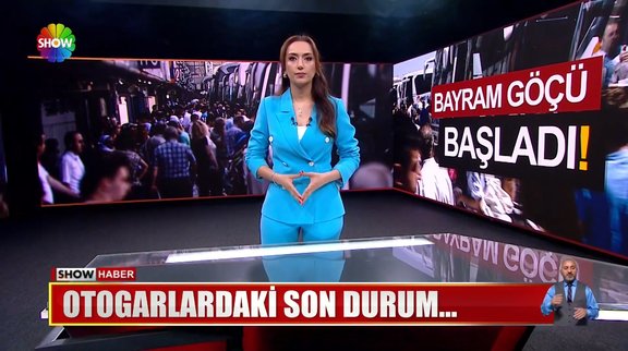 Bayram göçü başladı!