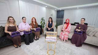 Fatmanur Kıyak’ın evine konuk olundu. 