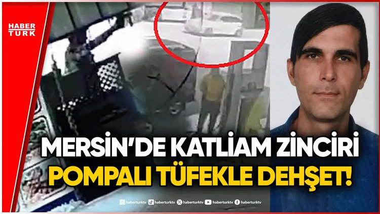 Mersin Sokaklarında Dehşet Saçtı! Yol Boyunca Önüne Gelene Sıktı!