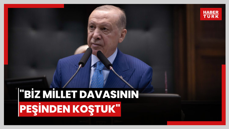 "Biz millet davasının peşinden koştuk"