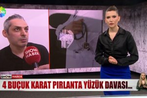 4 buçuk karat pırlanta yüzük davası... 