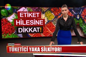 Etiket hilesine dikkat! 