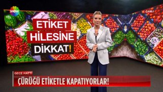Çürük meyvede etiket oyunu! 