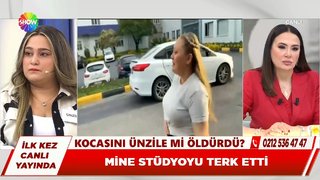 Mine stüdyoyu terk etti!