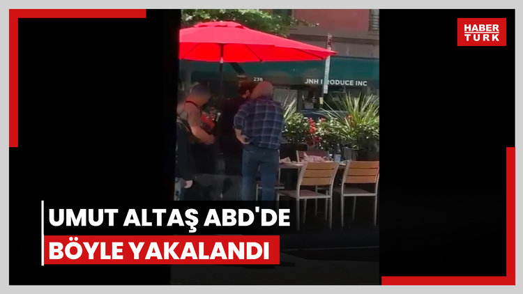 Umut Altaş ABD'de böyle yakalandı