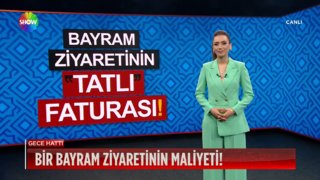 Bir bayram ziyaretinin maliyeti! 