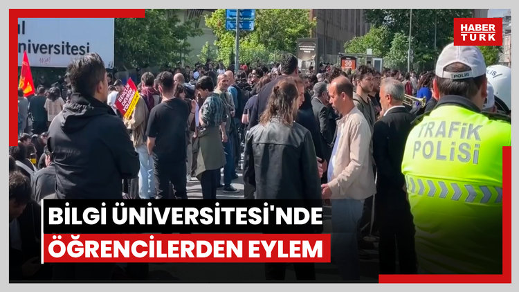 Bilgi Üniversitesi'nde eylem