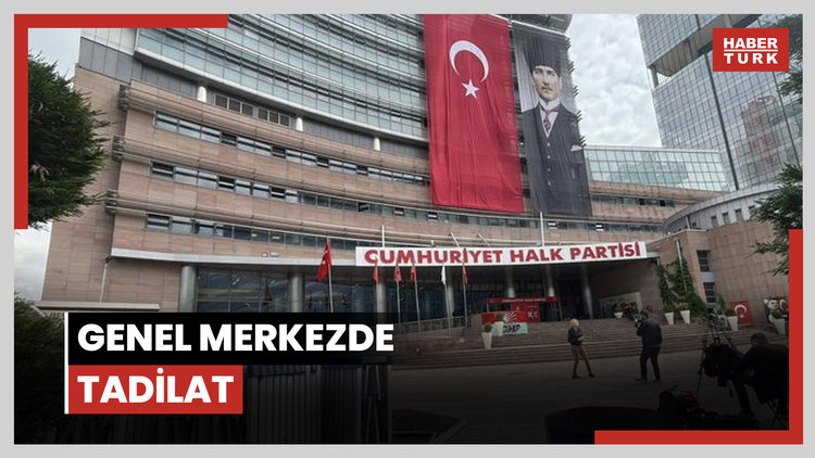 Genel merkezde tadilat