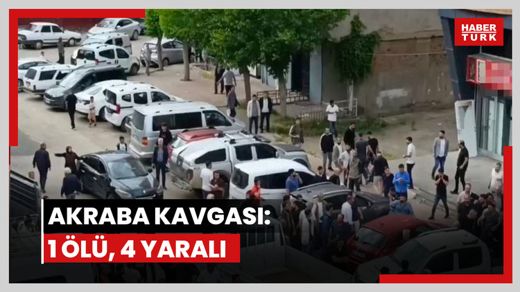 Akraba kavgası: 1 ölü, 4 yaralı