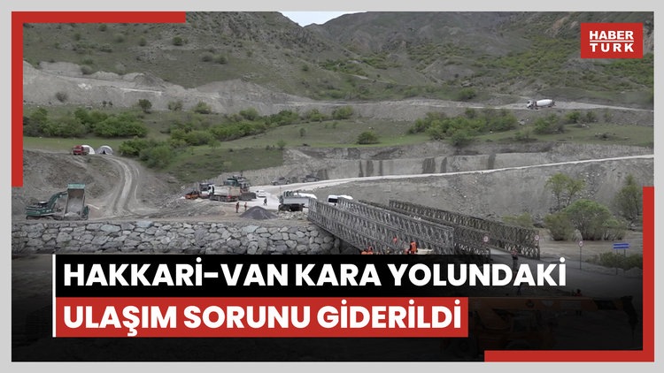 Hakkari-Van kara yolundaki ulaşım sorunu giderildi