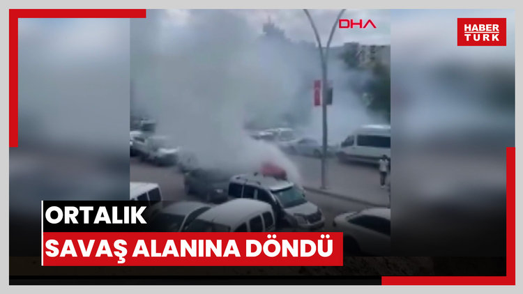 Ortalık savaş alanına döndü