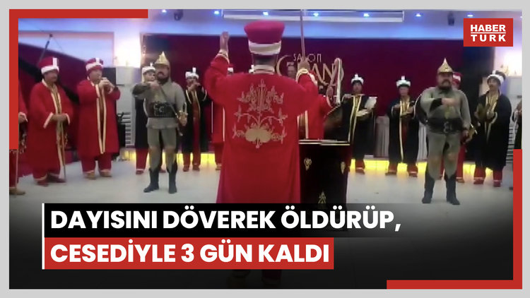 Annesine şiddet uyguladığı için tepki gösteren dayısını döverek öldürüp, cesediyle 3 gün kaldı
