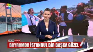Tatile ya da şehir dışına aile ziyaretine gitmeyenler, bugün İstanbul'un tadını çıkardı... 