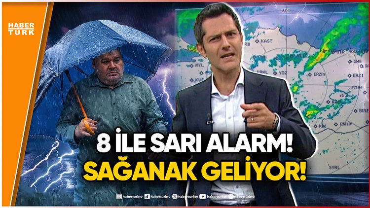 HER YERDE SAĞANAK YAĞIŞ! Bayramın 3. Günü Hangi Kentlerde Sıcaklık Düşecek?