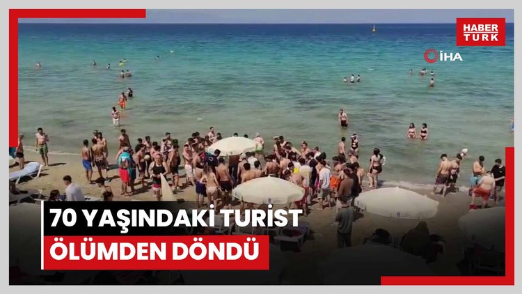Kuşadası'nda denizde can pazarı: 70 yaşındaki turist ölümden döndü