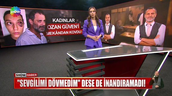 Kadınlar Ozan Güven'i mekandan kovdu!