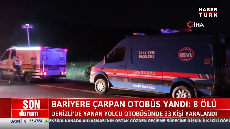 Bariyerlere çarptı! 8 ölü, 33 yaralı...