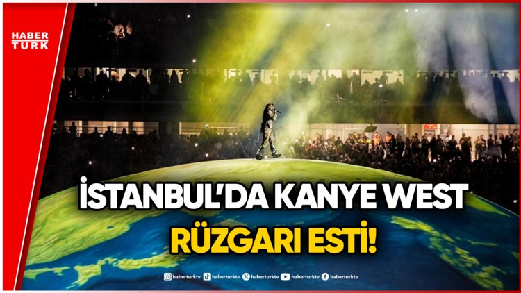 Dünyaca Ünlü Rapçi Kanye West'in İstanbul Konserinde Seyirci Rekoru Kırıldı!
