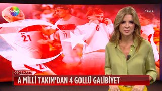 A Milli Takım'dan 4 gollü galibiyet!