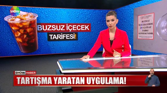 Buzsuz içeceğe zamlı tarife! 