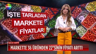Markette 36 üründen 22'sinin fiyatı arttı. 