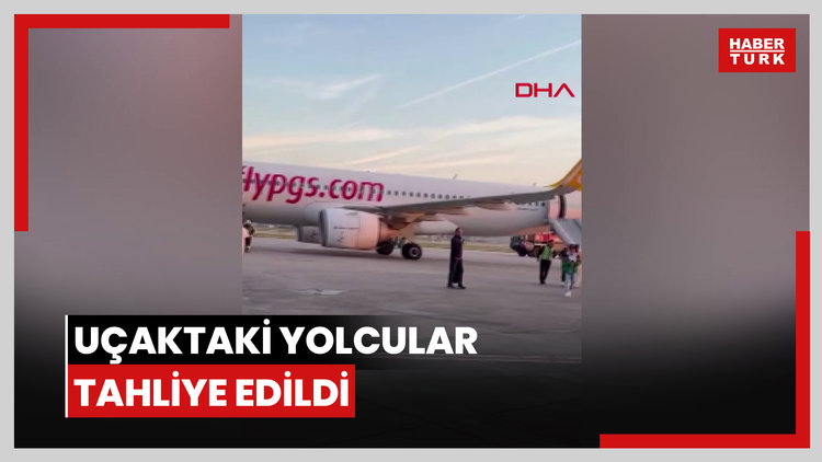 Powerbank nedeniyle uçaktaki yolcular tahliye edildi