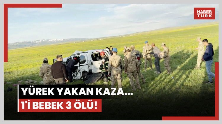 Yürek yakan kaza... 1'i bebek 3 ölü!