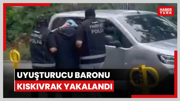 Uyuşturucu baronu kıskıvrak yakalandı