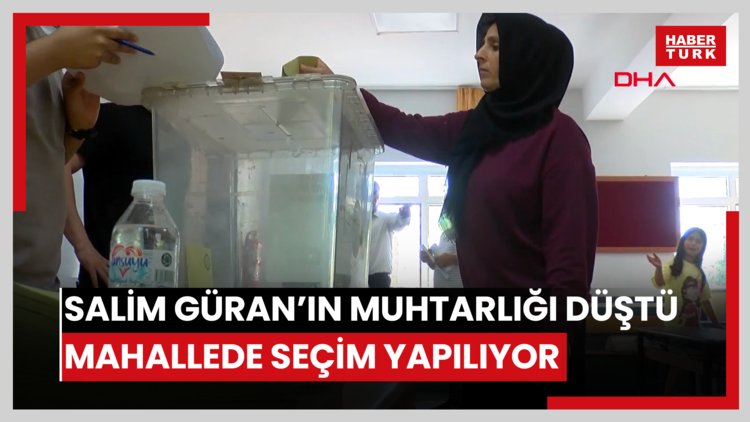 Narin Güran davasında cezası kesinleşen Salim Güran'ın muhtarlığı düştü; mahallede seçim yapılıyor
