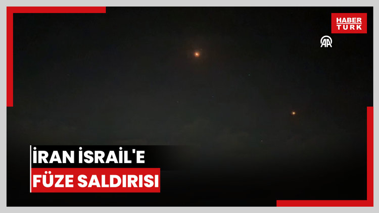 İran İsrail'e füze saldırısı