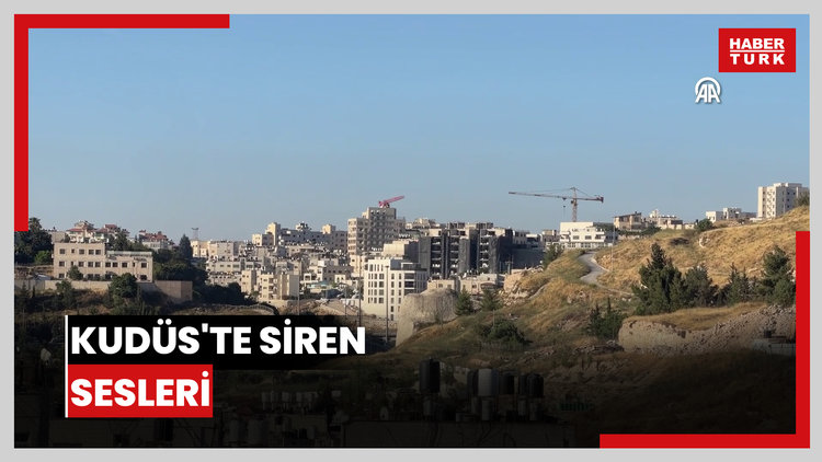 Kudüs'te siren sesleri