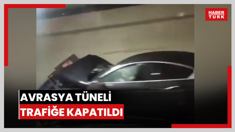 Avrasya Tüneli trafiğe kapatıldı