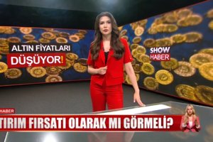 Altında sert düşüş!