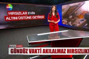 Gündüz vakti akılalmaz hırsızlık!