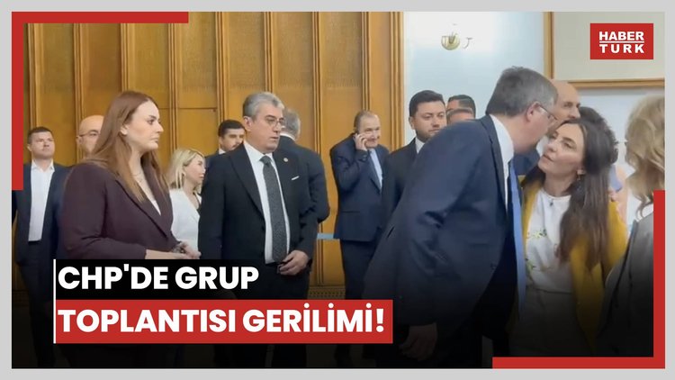 CHP'de grup toplantısı gerilimi! Milletvekilleri salona girmeye başladı