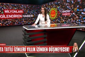 Yargıtay'dan yıllık izin kararı!