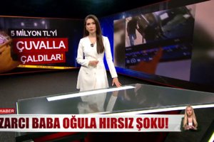 13 dakikada 5 milyon TL çaldılar!