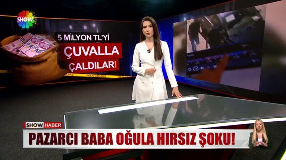 13 dakikada 5 milyon TL çaldılar!