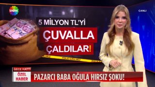 5 milyon TL'yi çuvalla çaldılar!
