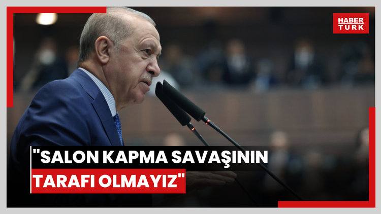 "Salon kapma savaşının tarafı değiliz"