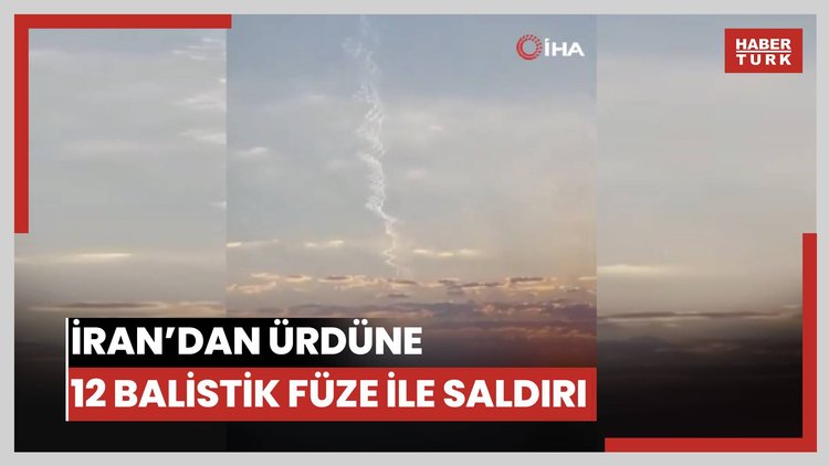 İran'dan Ürdüne 12 balistik füze ile saldırı