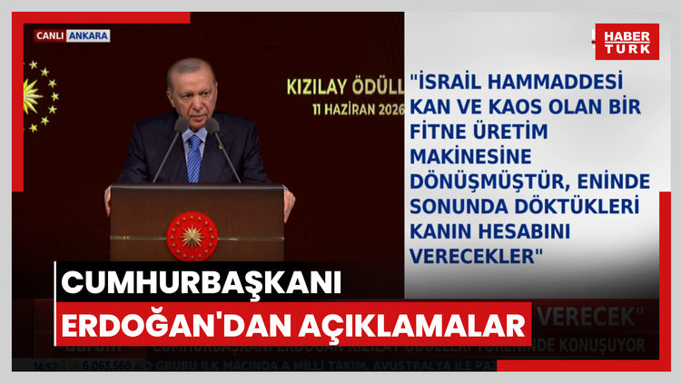 Cumhurbaşkanı Erdoğan'dan açıklamalar