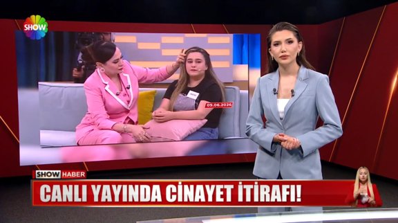 Canlı yayında cinayet itirafı!