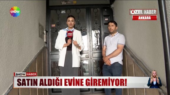 Satın aldığı evine giremiyor!