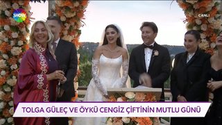 Tolga Güleç ile Öykü Cengiz evlendi!