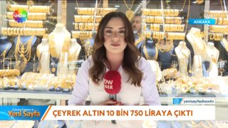Çeyrek altın 10 bin 750 liraya çıktı!