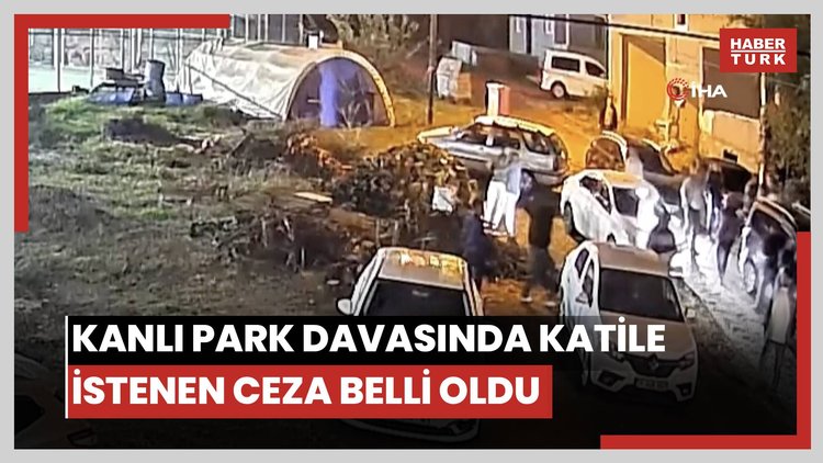 Kanlı park davasında katile istenen ceza belli oldu