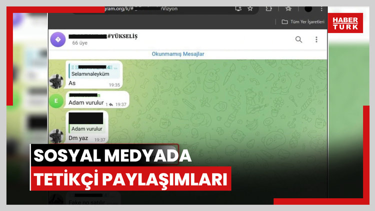Sosyal medyada tetikçi paylaşımları